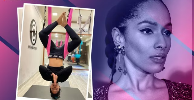 Masaba Gupta gives major fitness goals with yoga routine